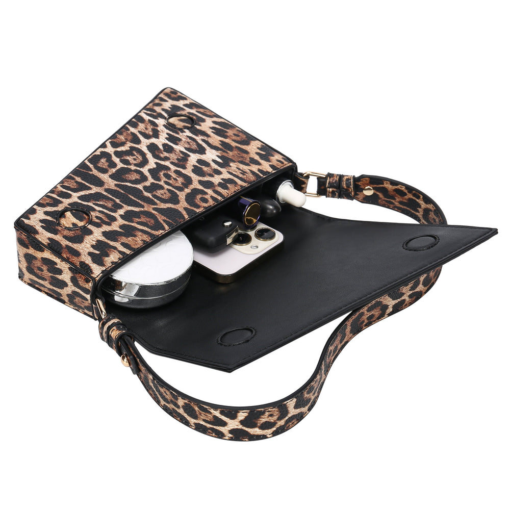 Triangular Geometric Under Arm Hobo Bag - PU Vegan leather