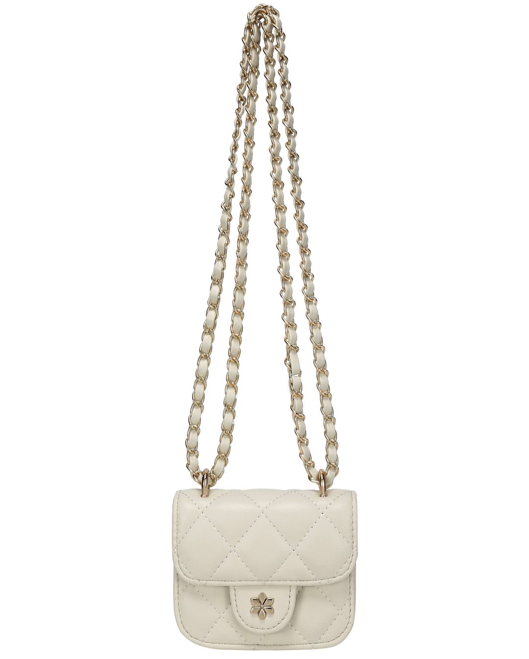 Quilted Mini Cross Body Bag - PU Vegan leather