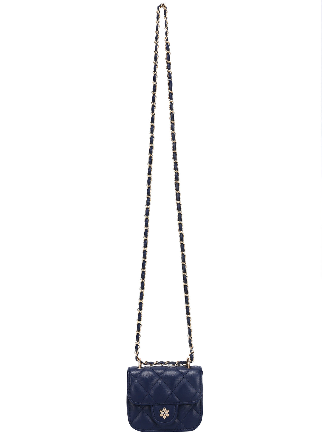 Quilted Mini Cross Body Bag - PU Vegan leather