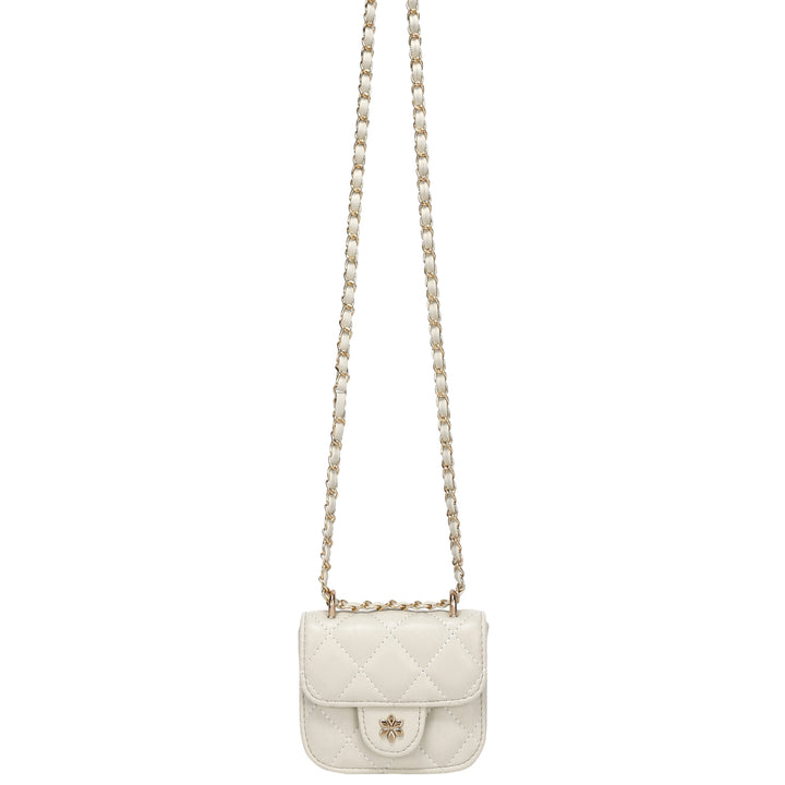 Quilted Mini Cross Body Bag - PU Vegan leather