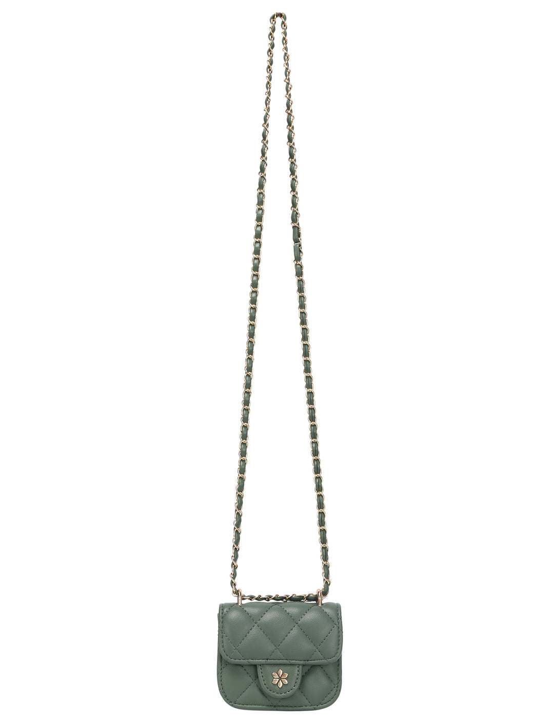 Quilted Mini Cross Body Bag - PU Vegan leather