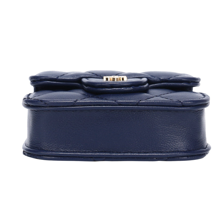 Quilted Mini Cross Body Bag - PU Vegan leather