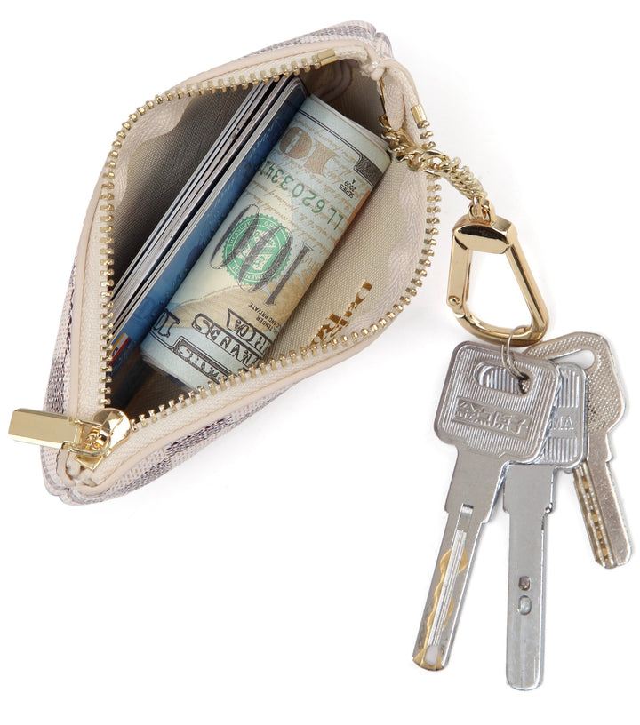 Luxury Key Chain pouch with clasp