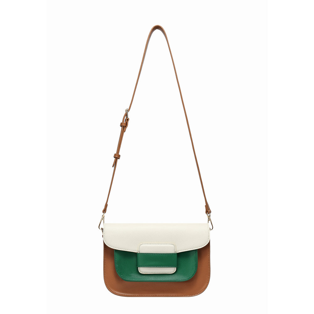 green-cream-brown