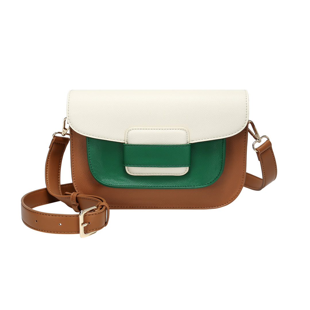 green-cream-brown
