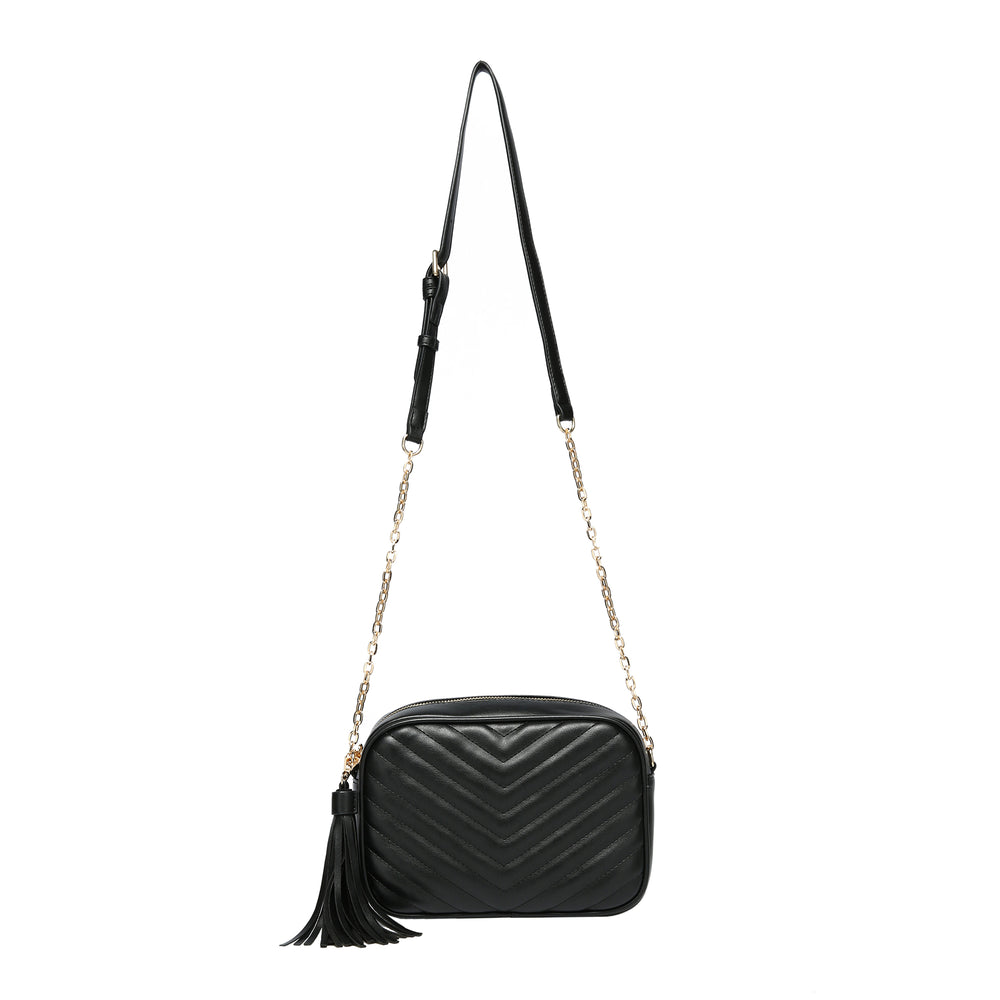 black-quilted
