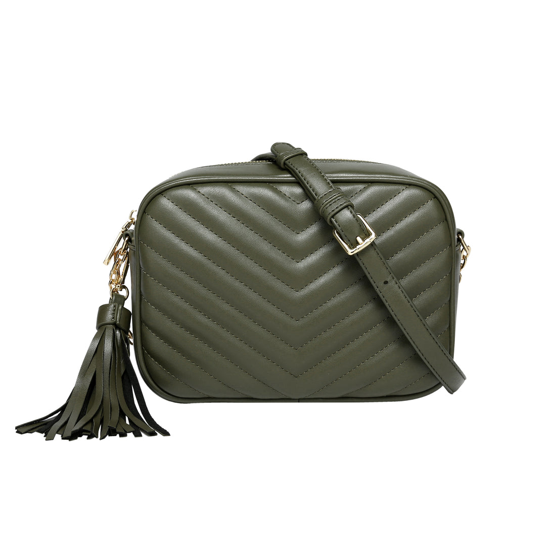 olive-quilted