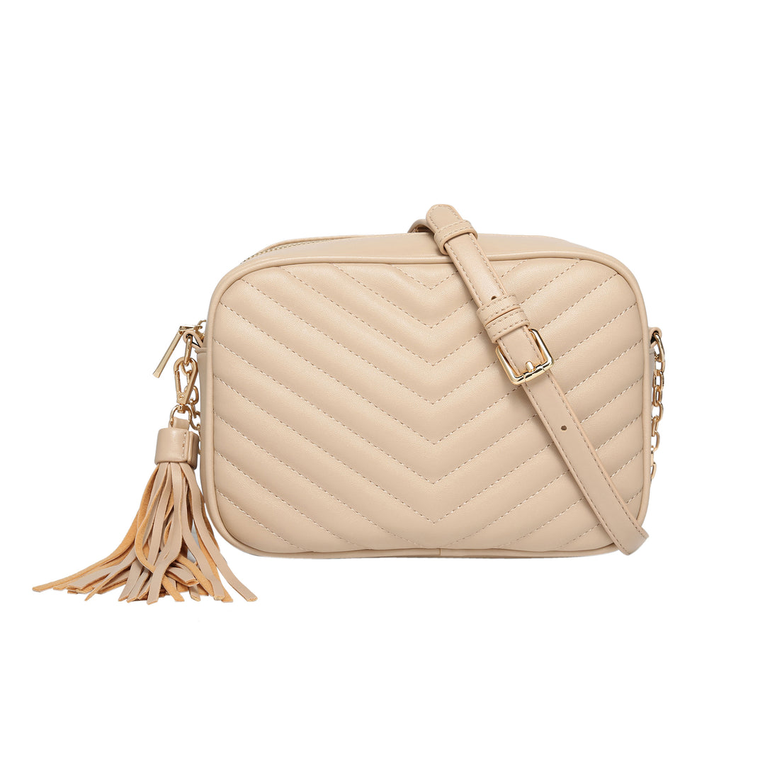 beige-quilted