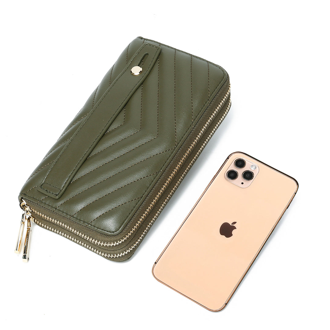 olive-quilted