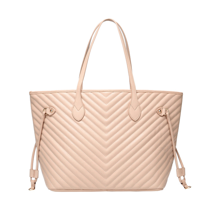 beige-quilted