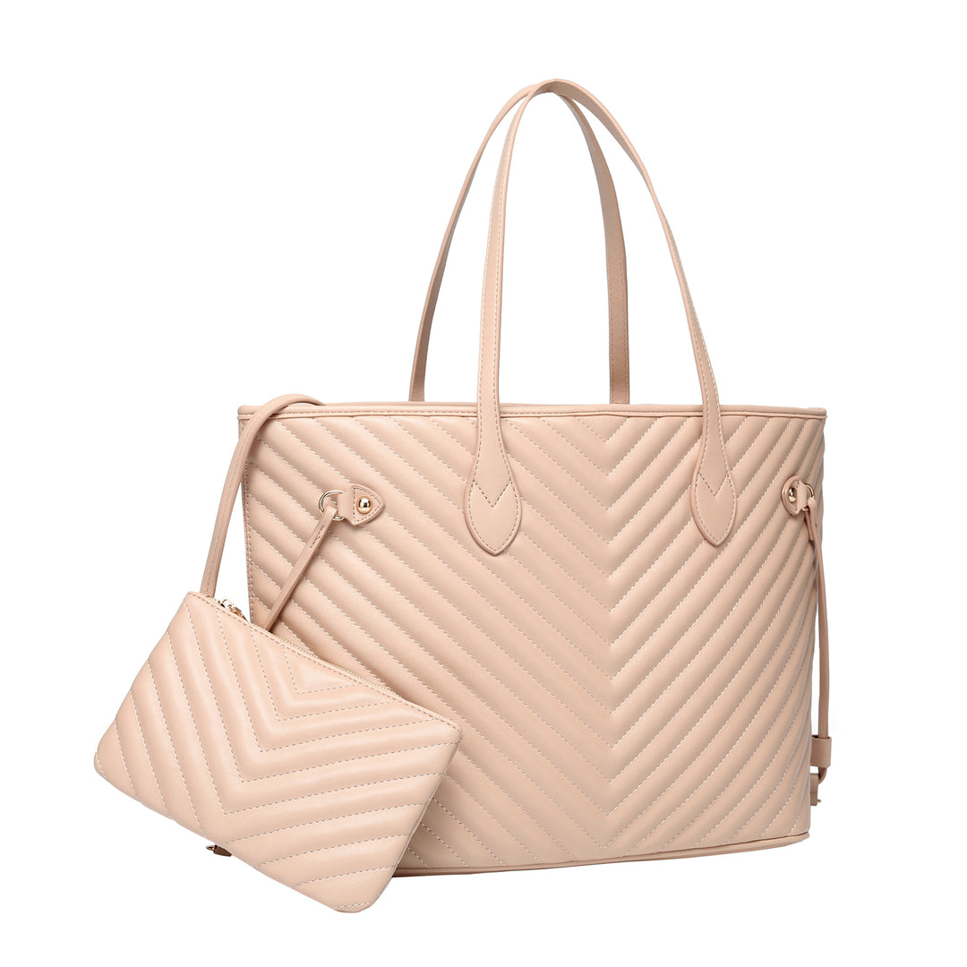 beige-quilted