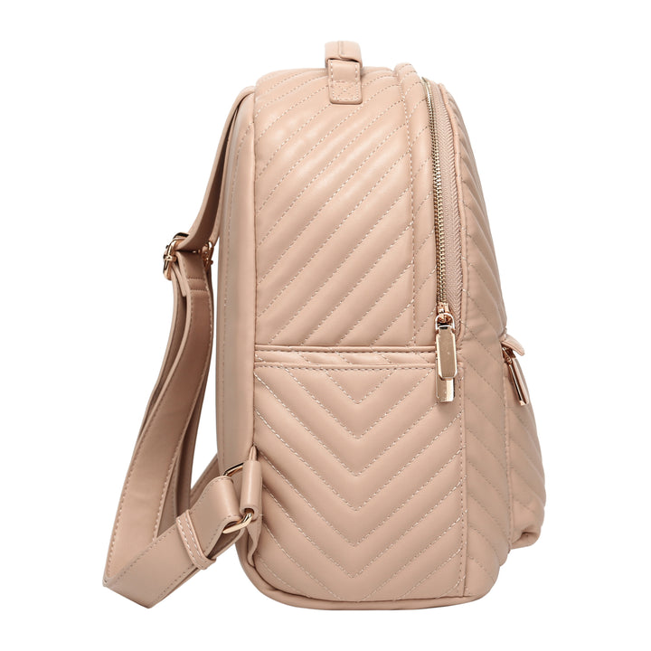 beige-quilted