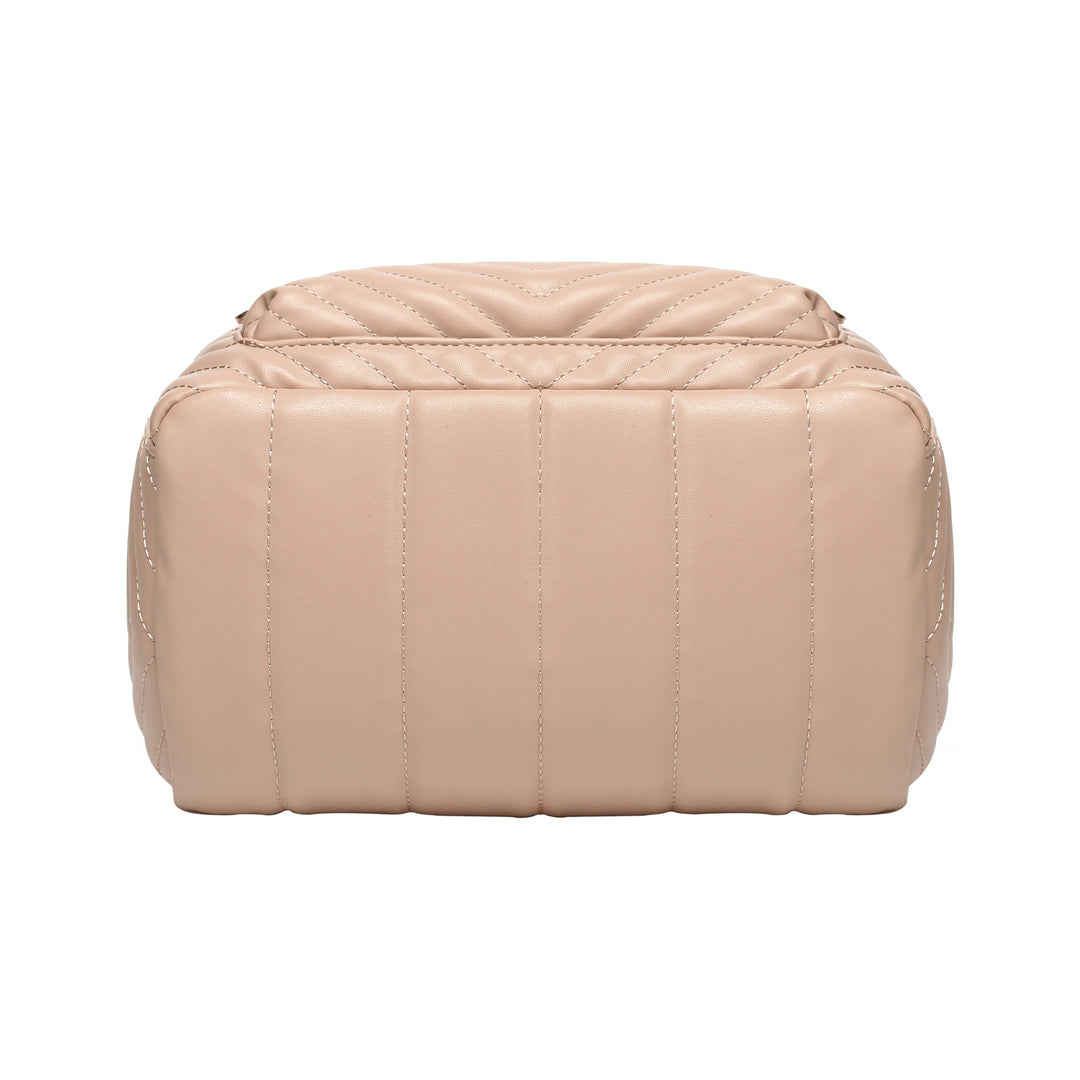 beige-quilted
