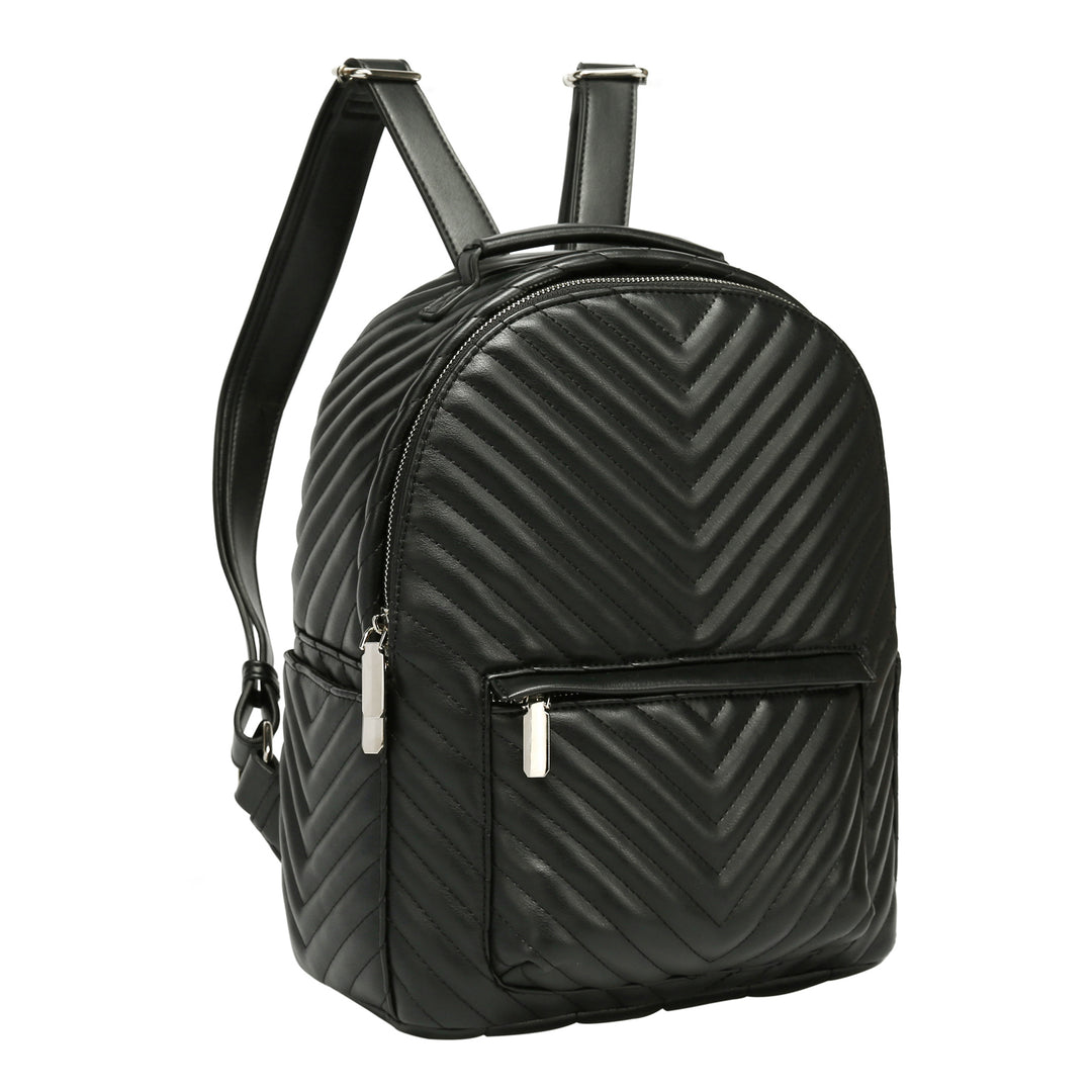 black-quilted