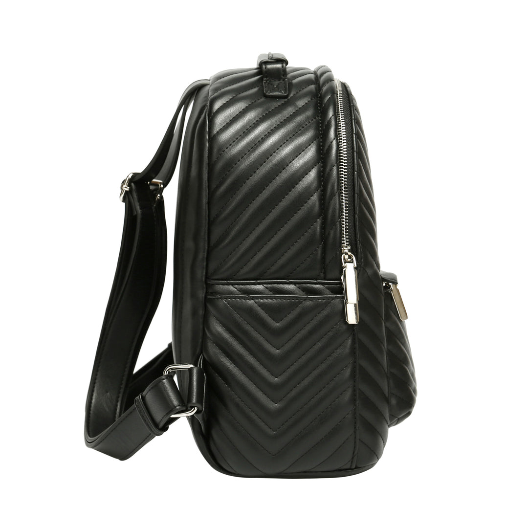 black-quilted