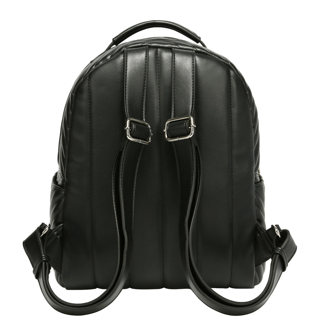 black-quilted