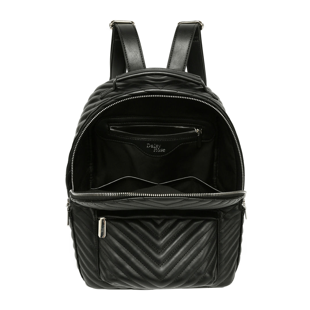 black-quilted