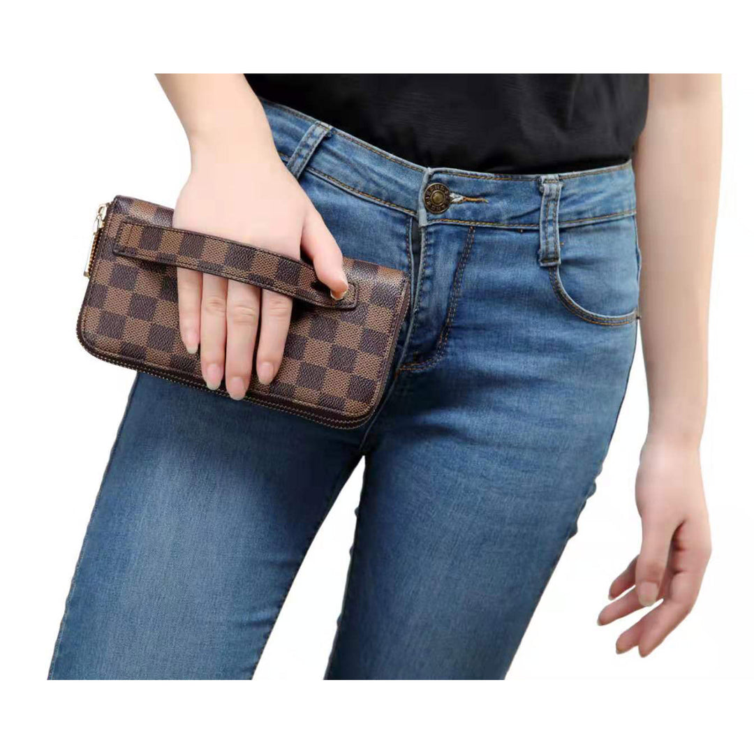 brown-checkered