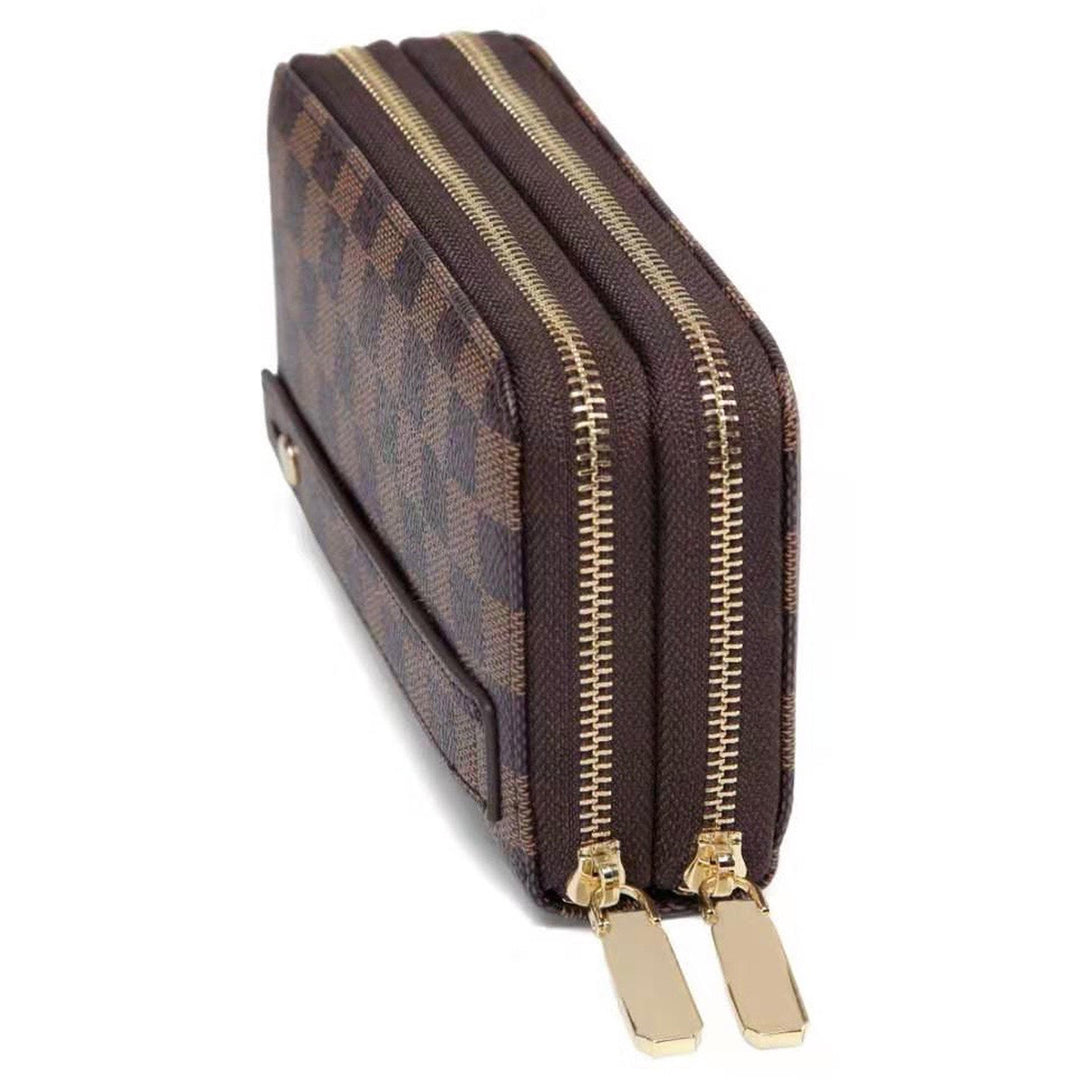 brown-checkered