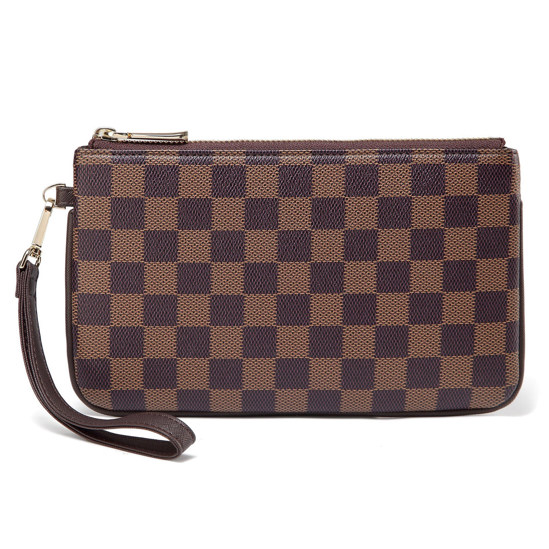 brown-checkered