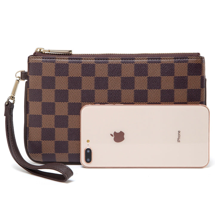 brown-checkered