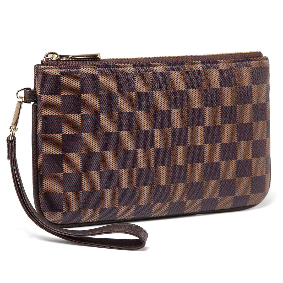 brown-checkered