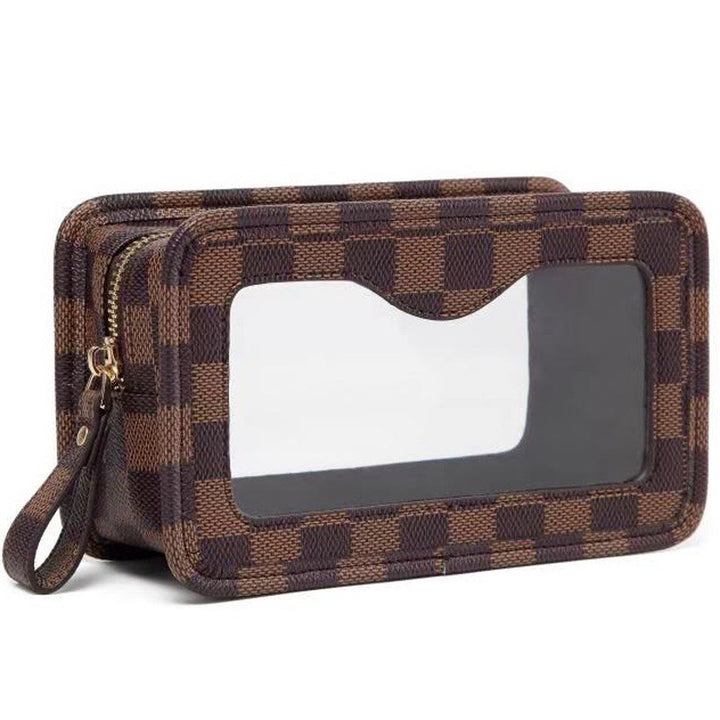 brown-checkered