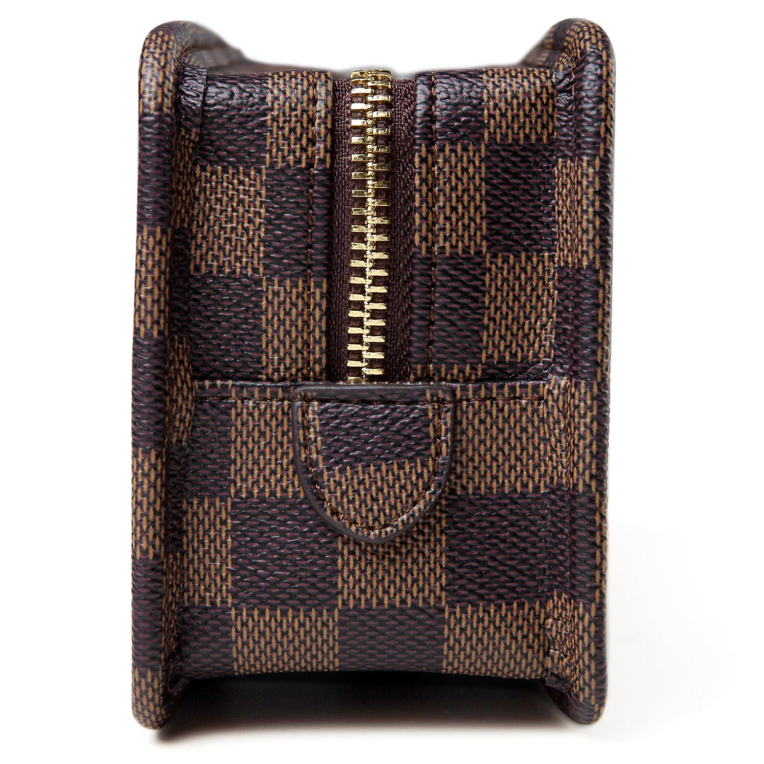 brown-checkered