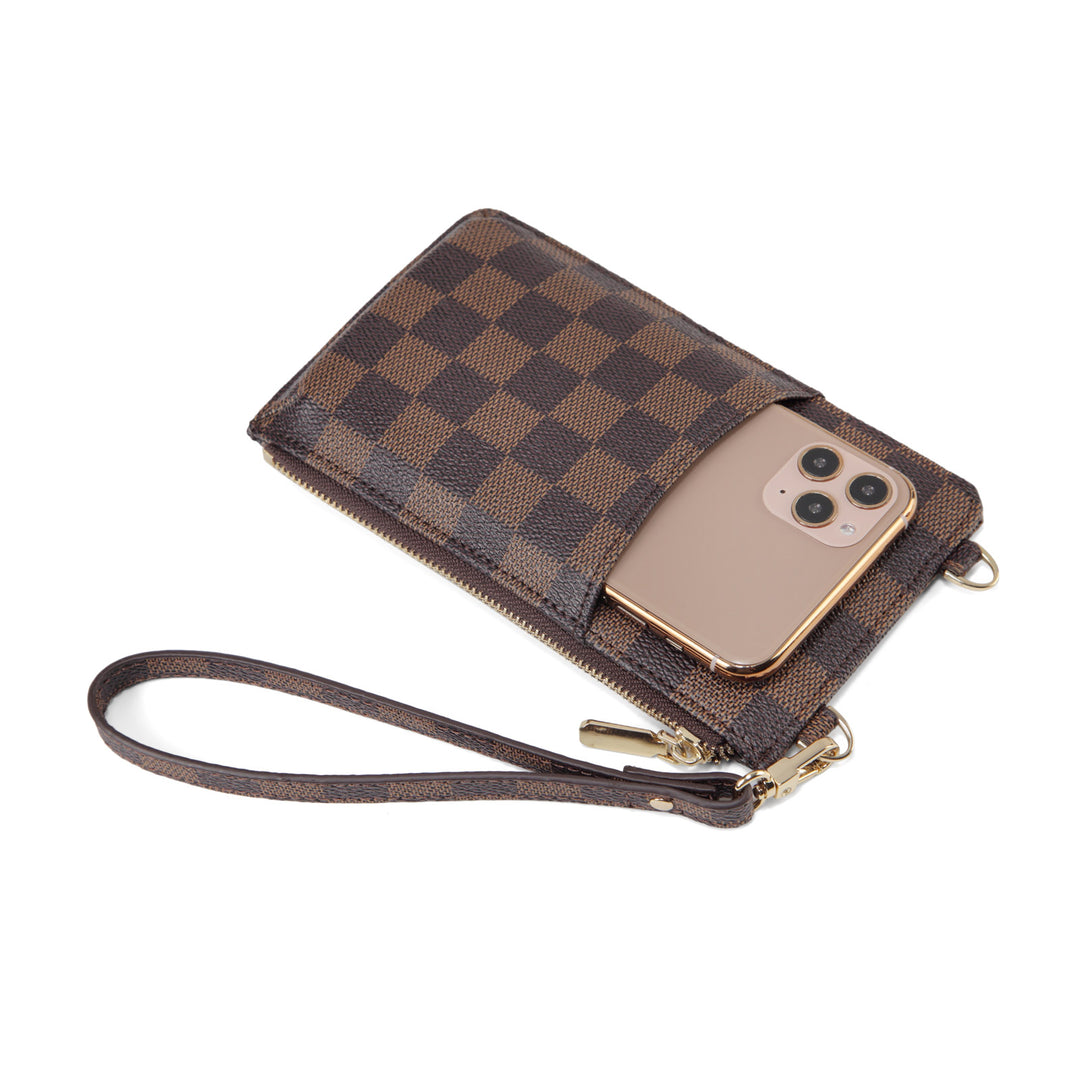 brown-checkered