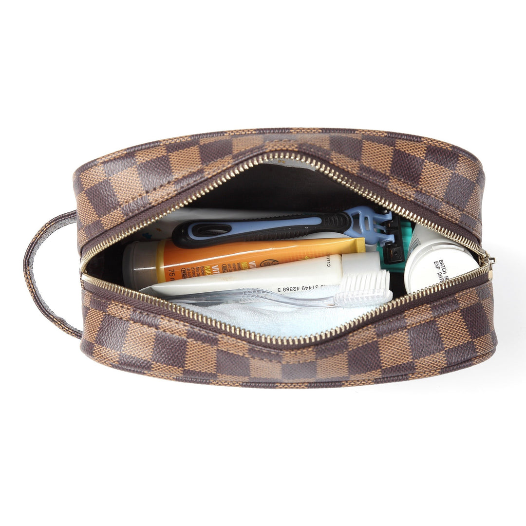 brown-checkered
