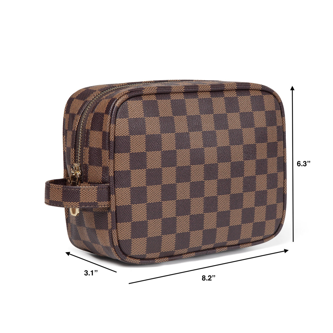brown-checkered