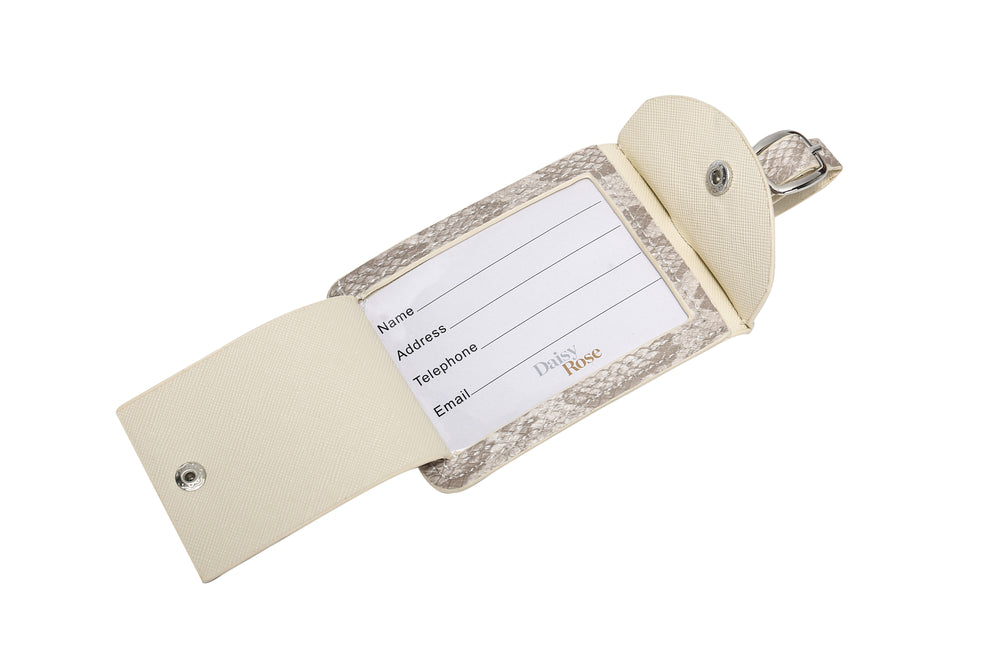 Stylish Luggage Tag with name card and privacy protection