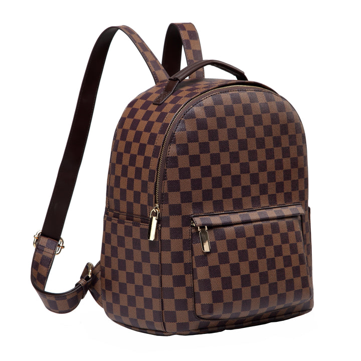 brown-checkered