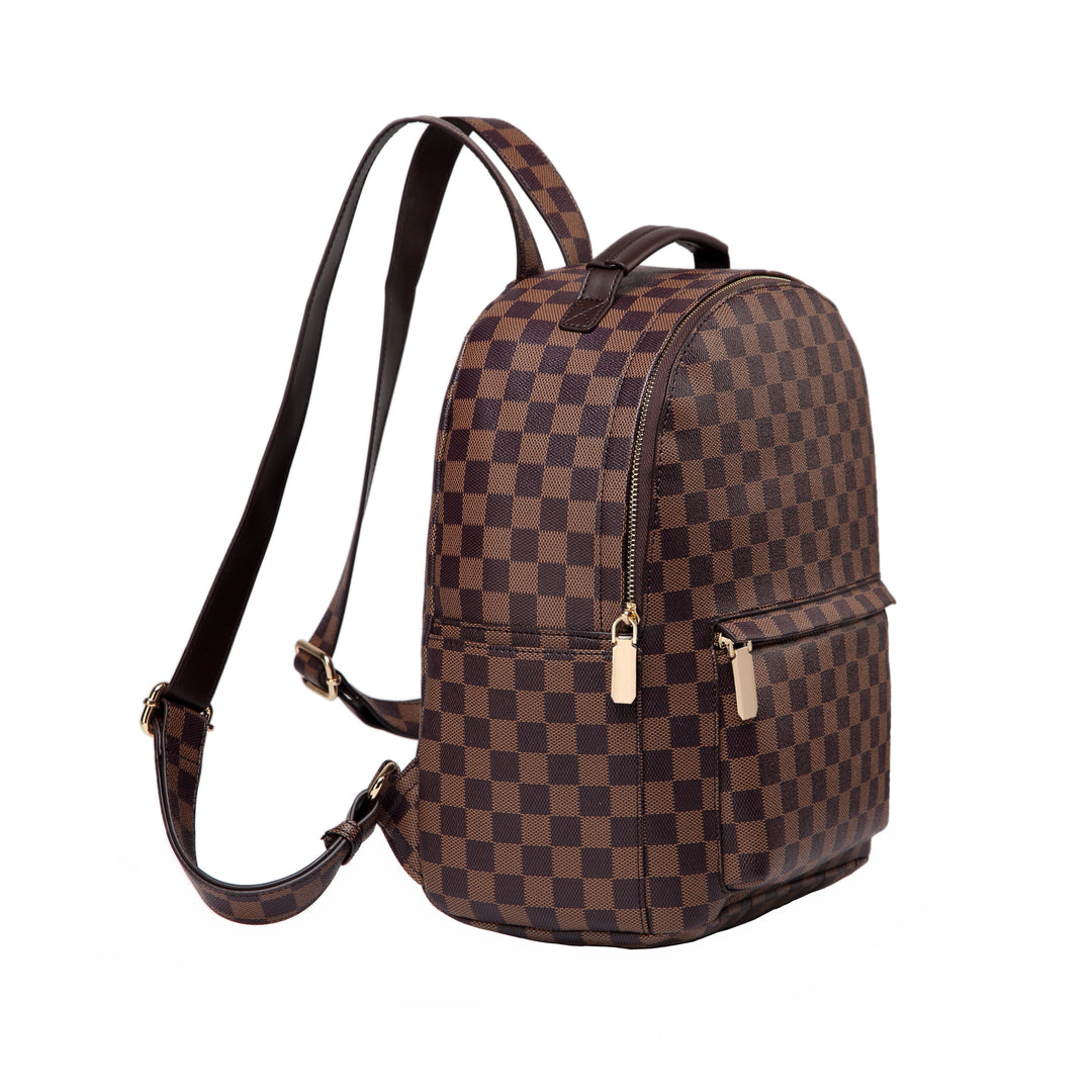 brown-checkered