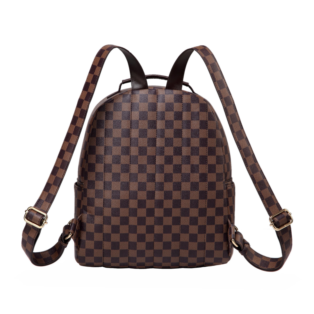 brown-checkered