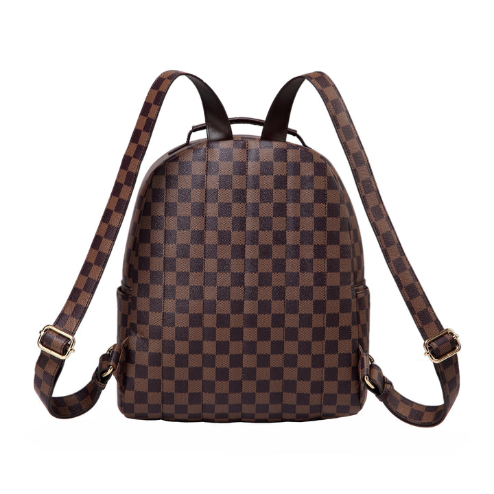 brown-checkered
