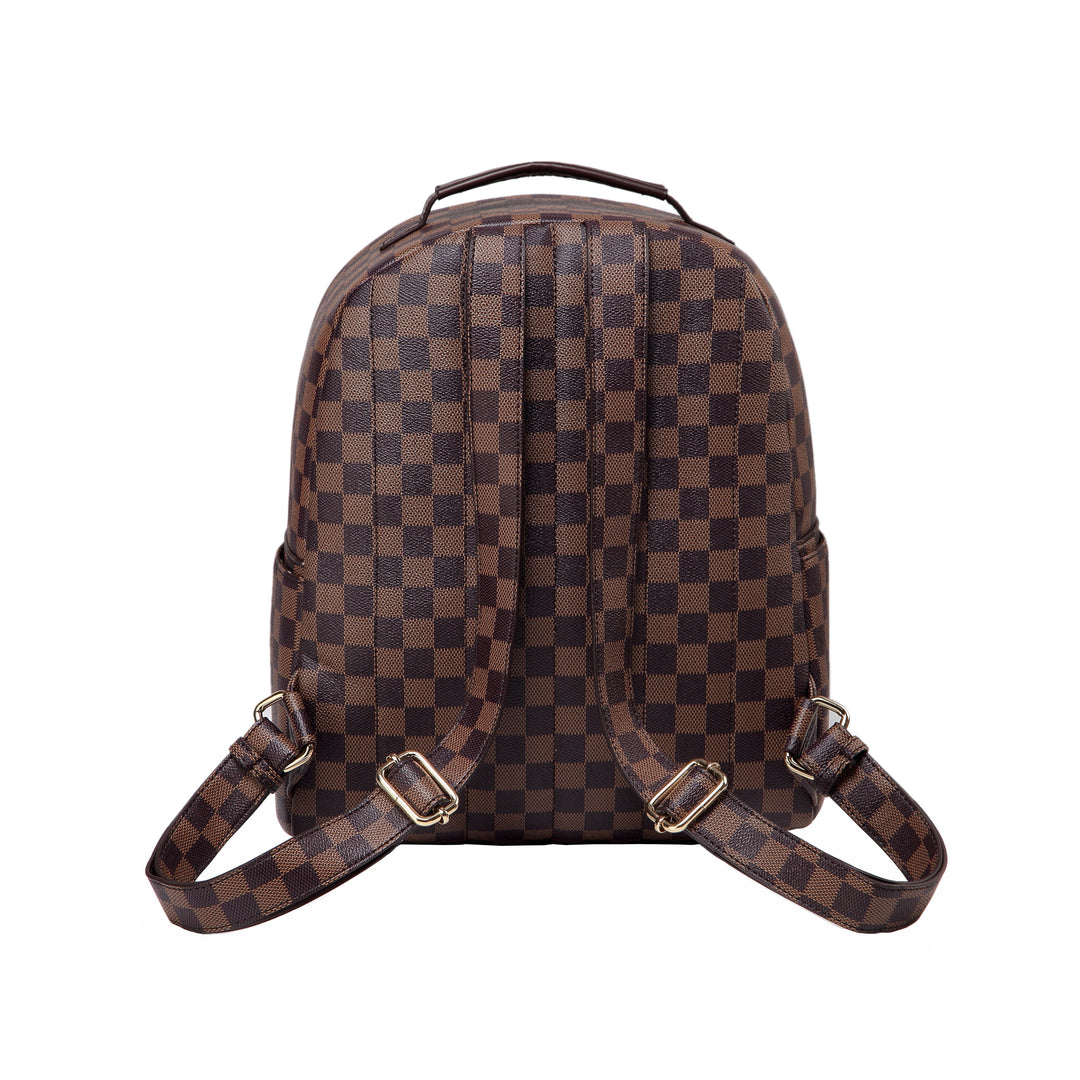 brown-checkered