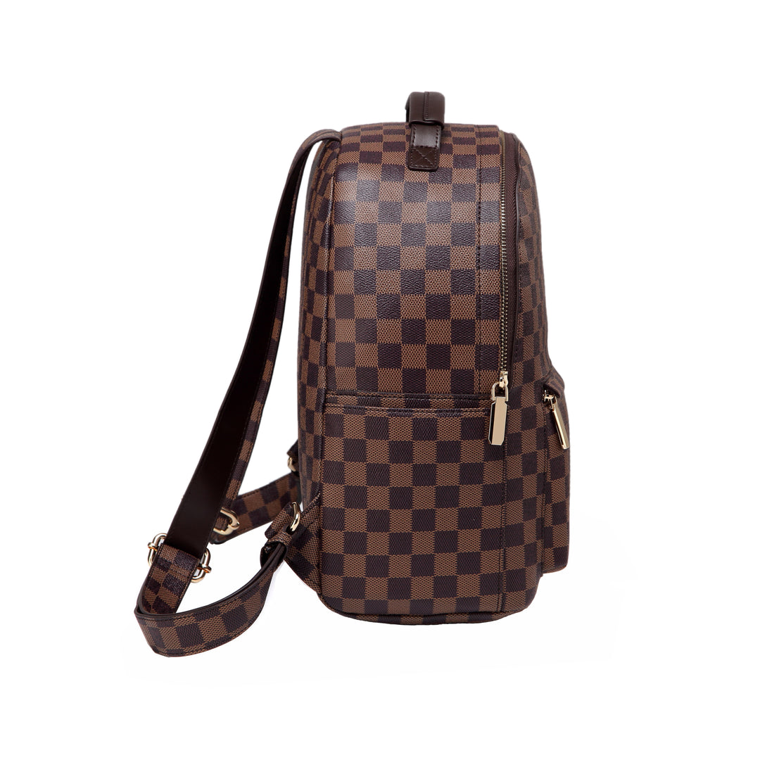 brown-checkered