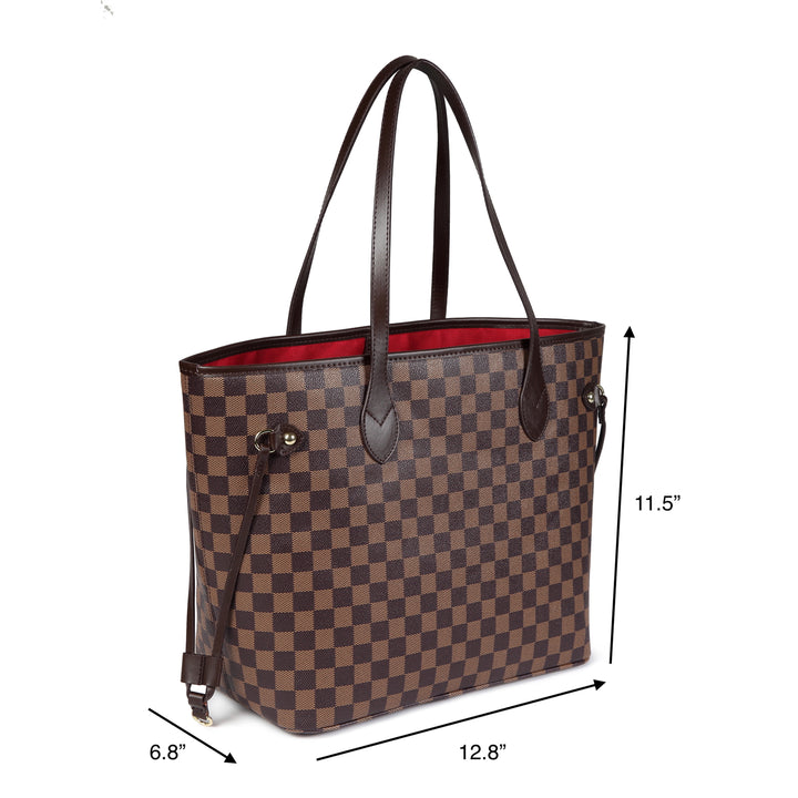 brown-checkered