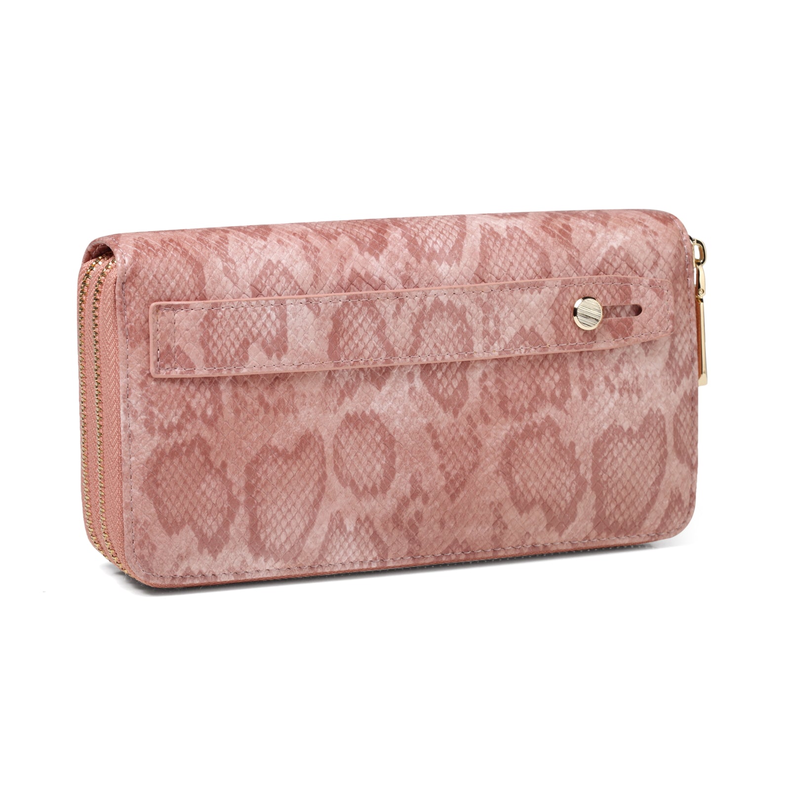 Daisy Rose Zip Wristlet Wallet and Phone Clutch for Women - RFID