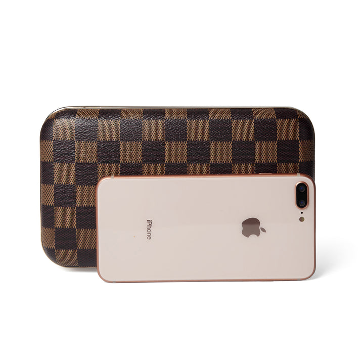 brown-checkered