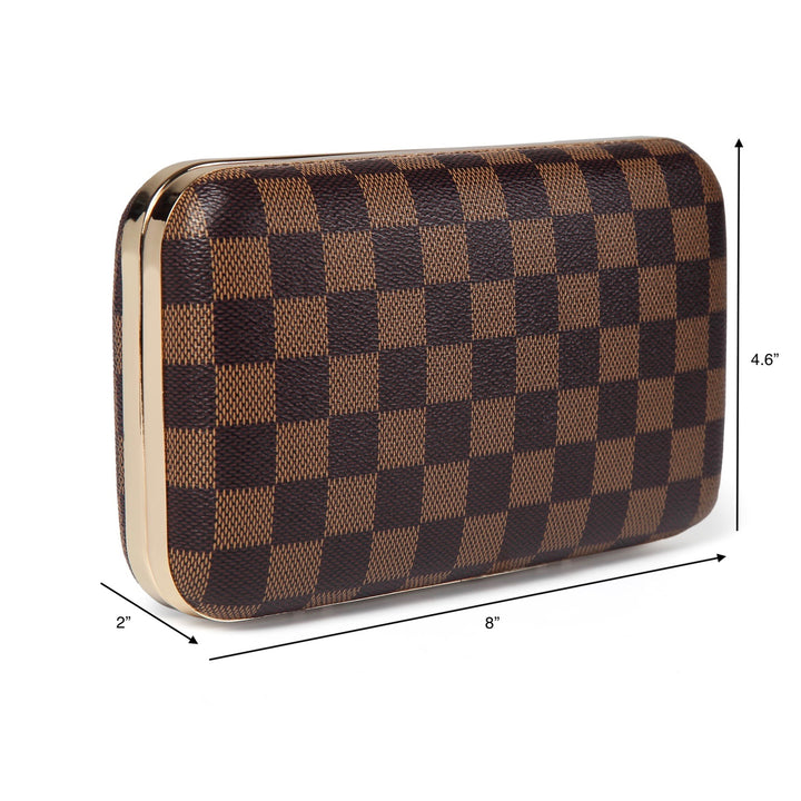 brown-checkered