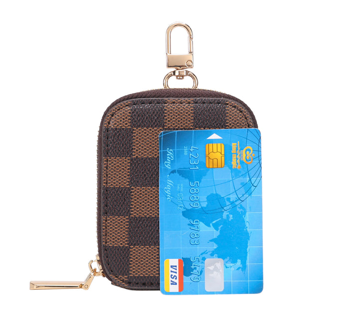Rectangle Coin Purse Pouch Change Wallet Holder with clasp