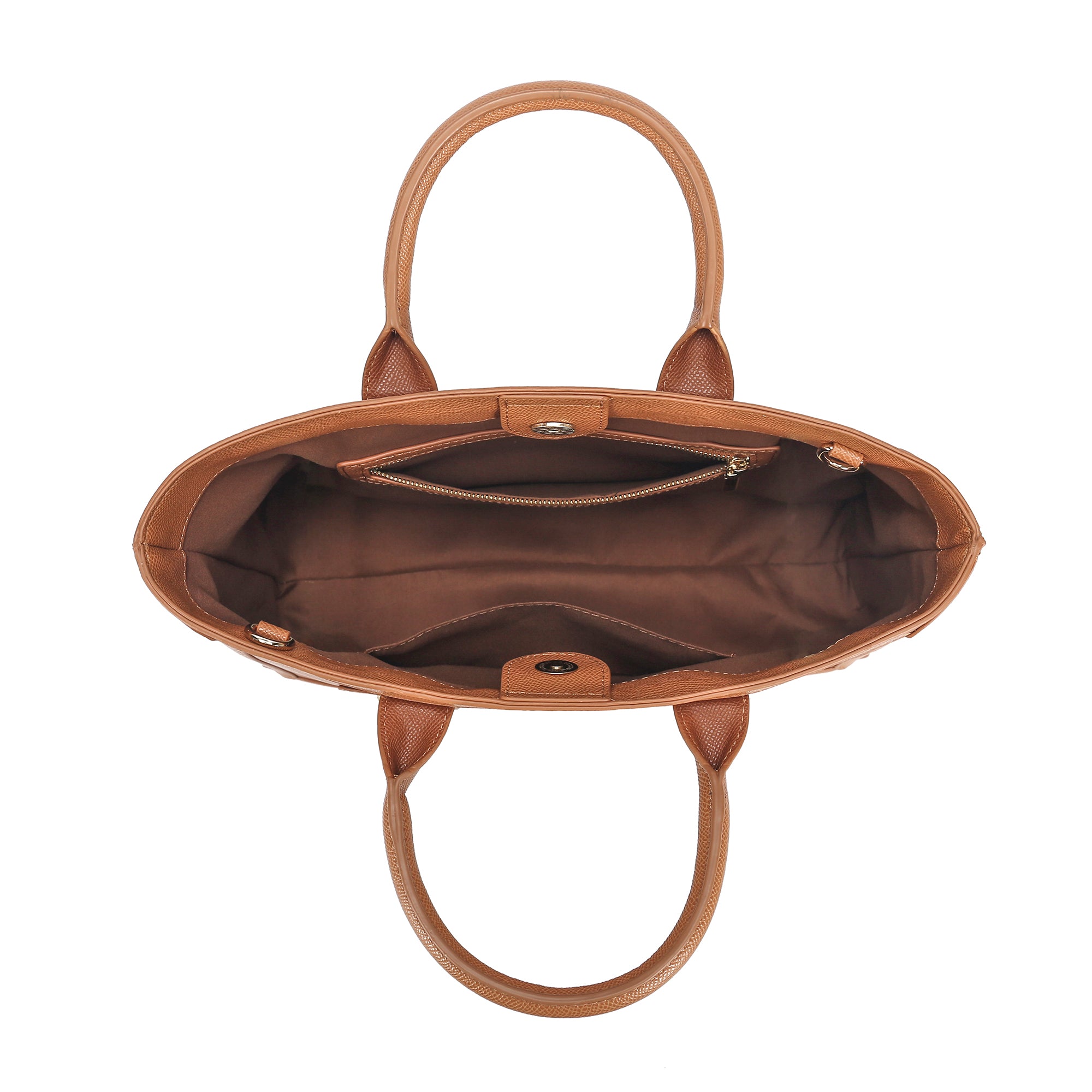 Tote Shoulder Bag with front zipper – Daisy Rose bags Tote Shoulder Bag with front zipper – Daisy Rose bags