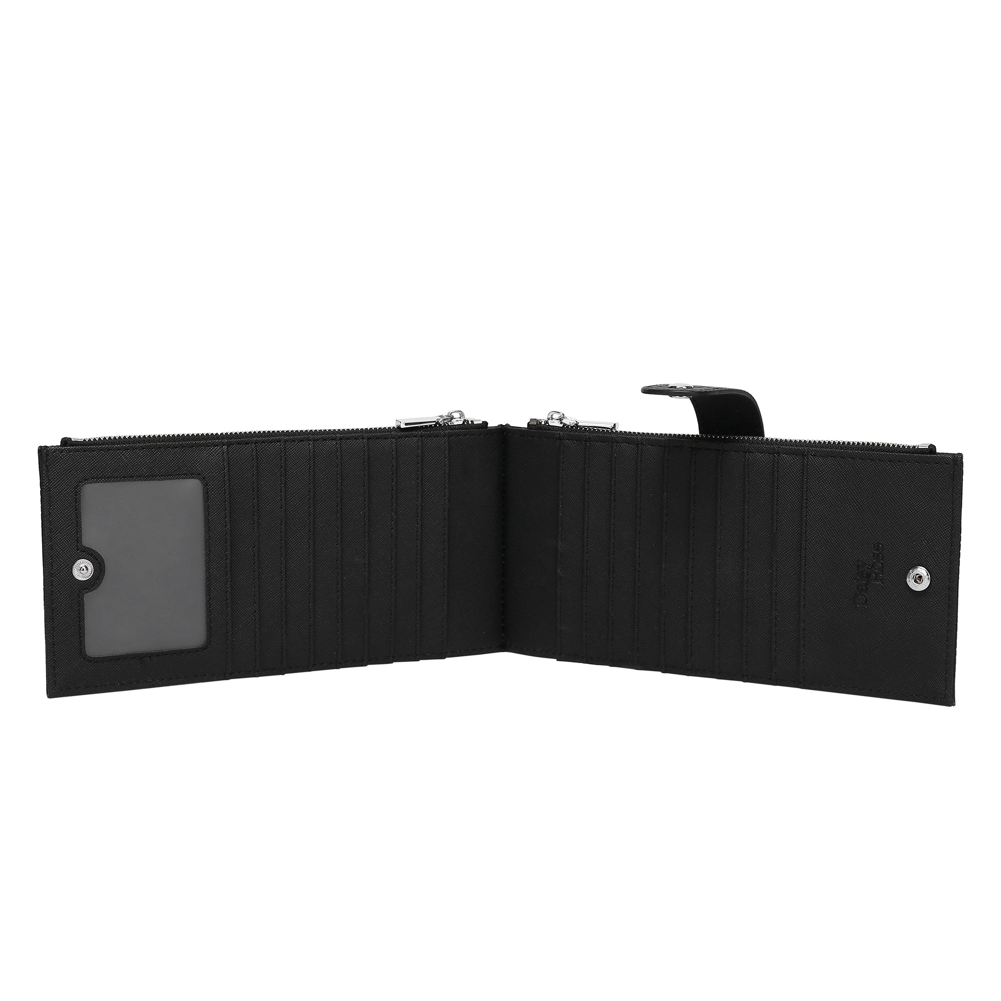 Multi-Card RFID Wallet with Zip Pockets | Daisy Rose – Daisy Rose bags