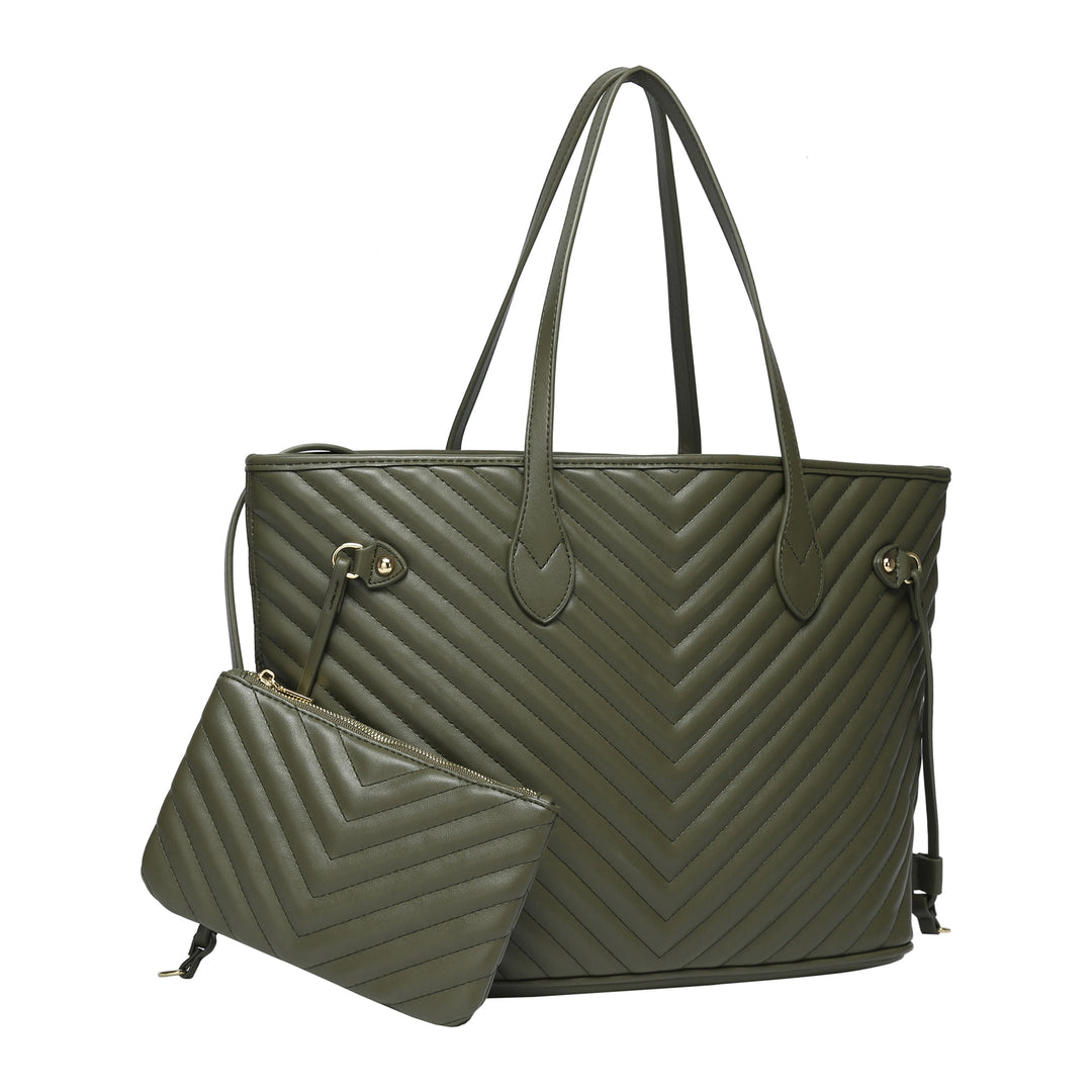 olive-quilted