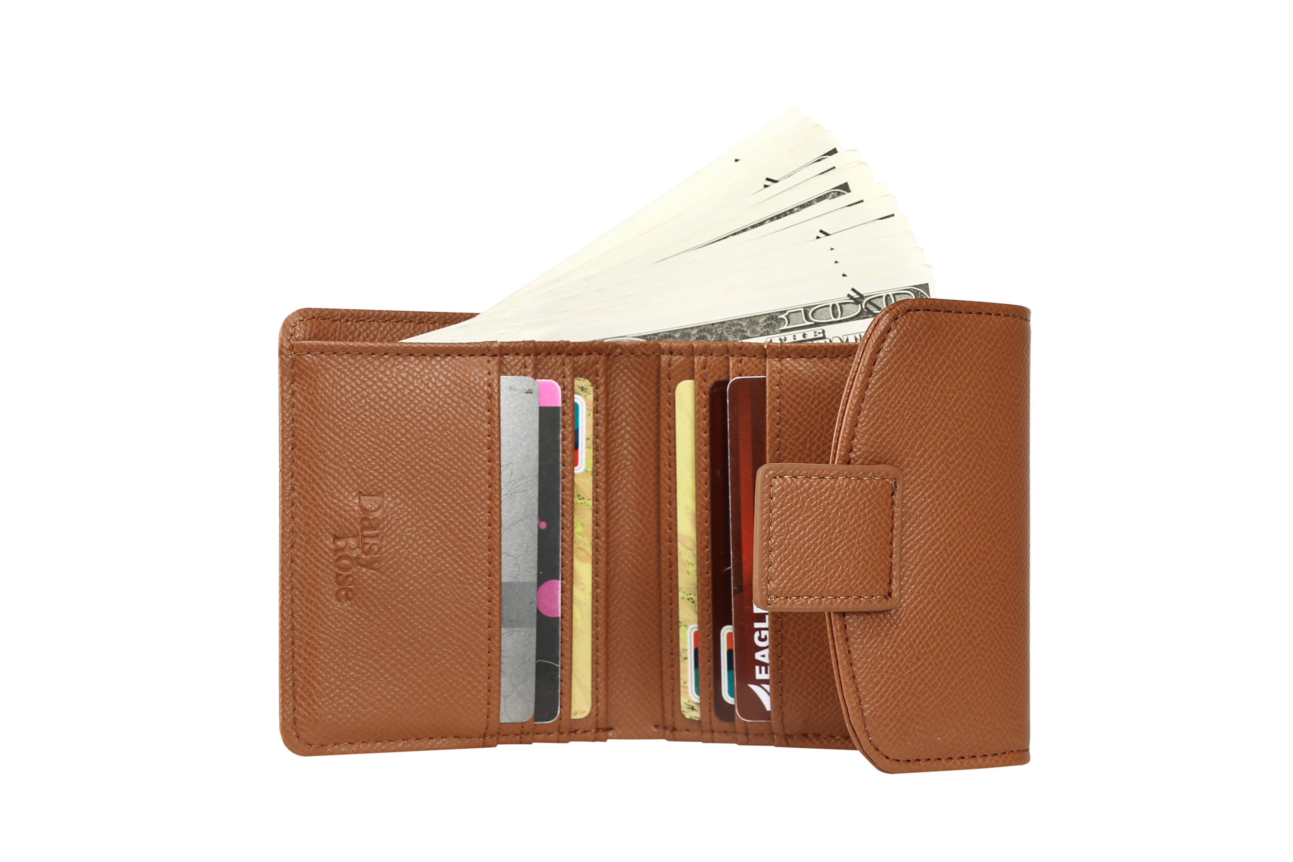 Tri-fold Wallet - RFID Blocking Protection – Daisy Rose bags