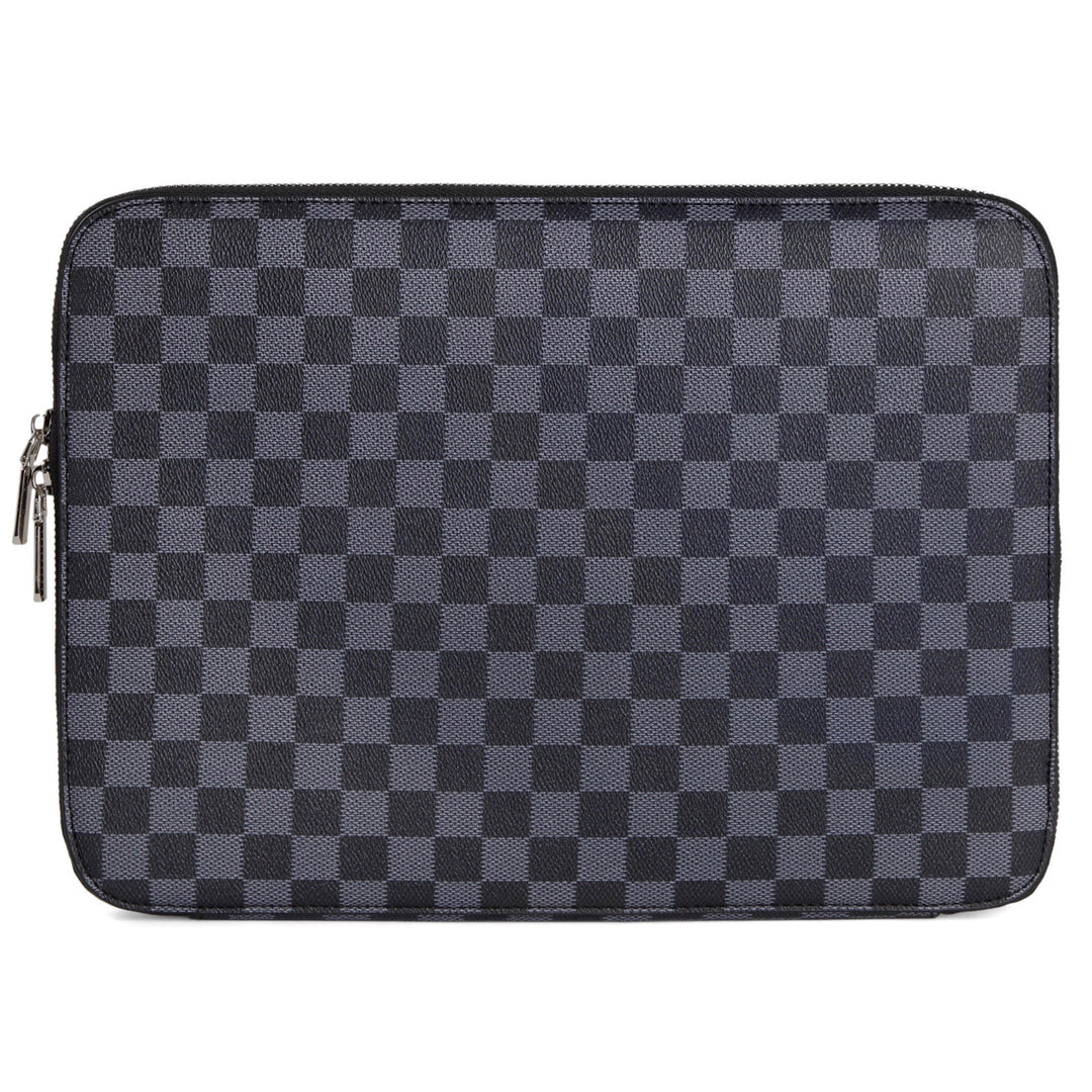 Daisy Rose Checkered Protective Laptop Sleeve case For