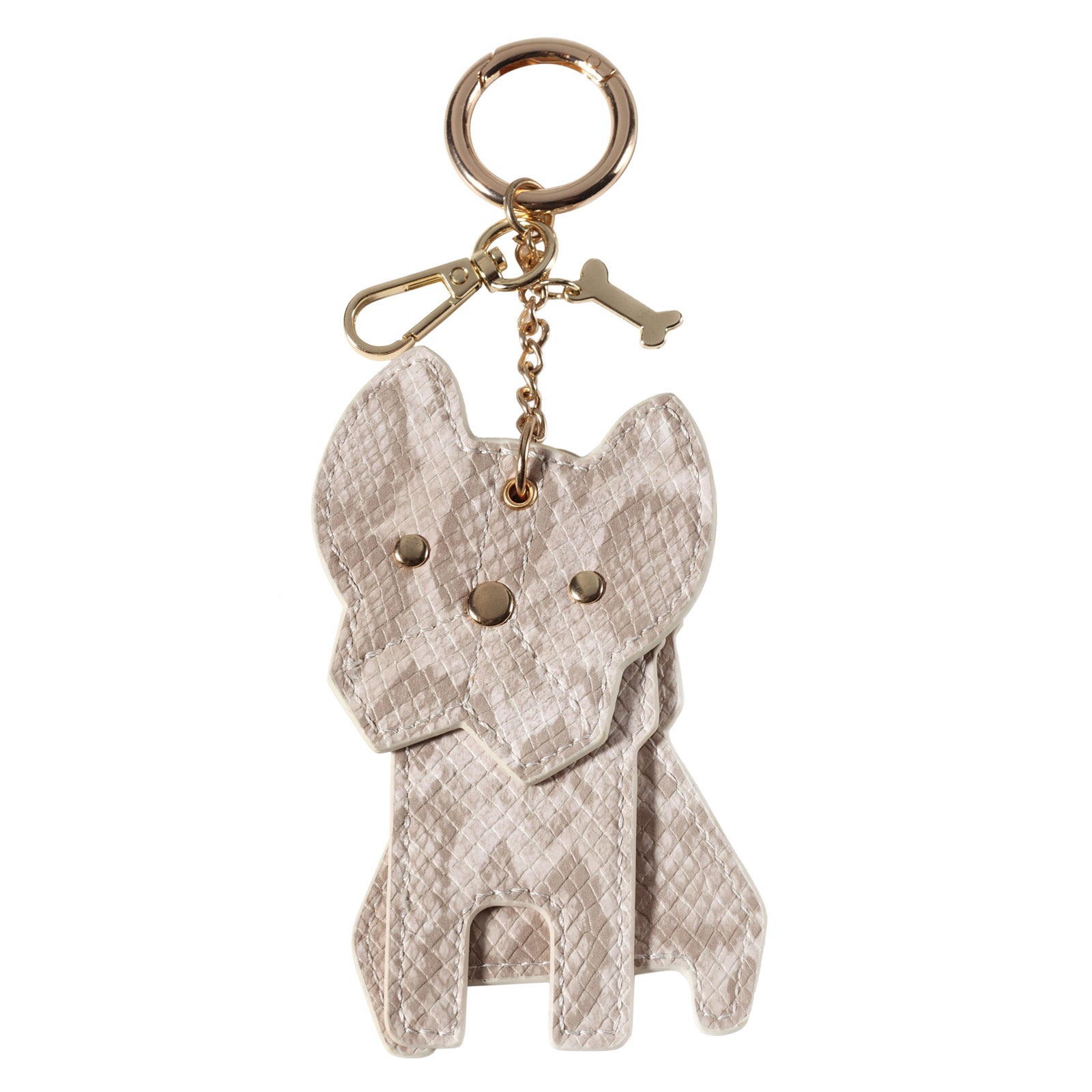 Dog Key FOB Ring - Key Chain Decoration for bags with clasp