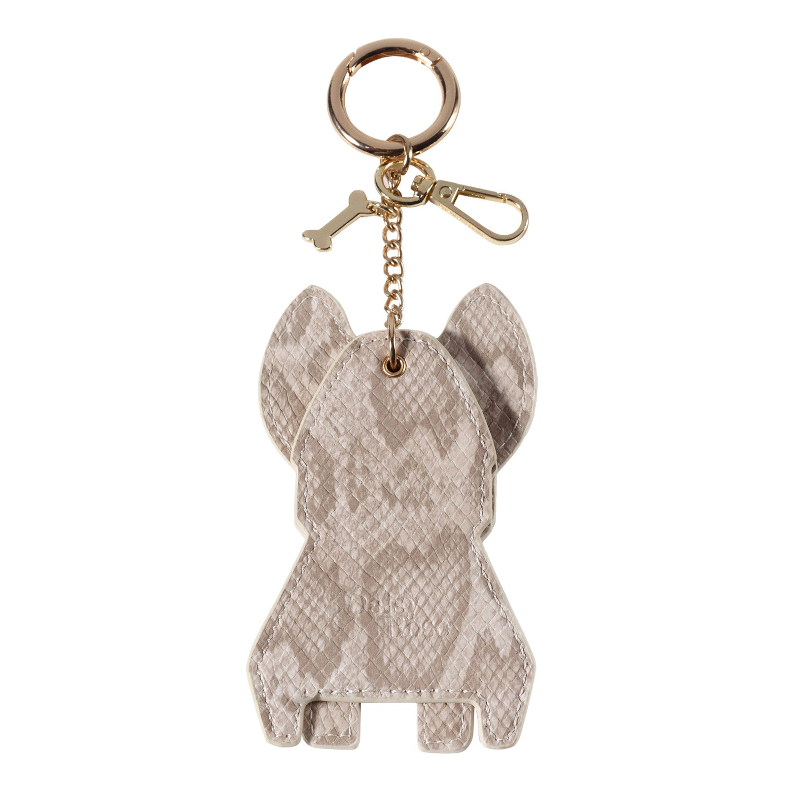 Dog Key FOB Ring - Key Chain Decoration for bags with clasp